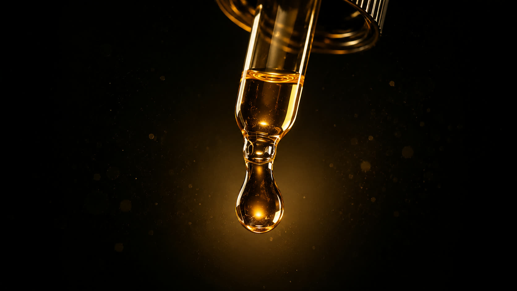 Gota de COWBOY Energia caindo do gotejador